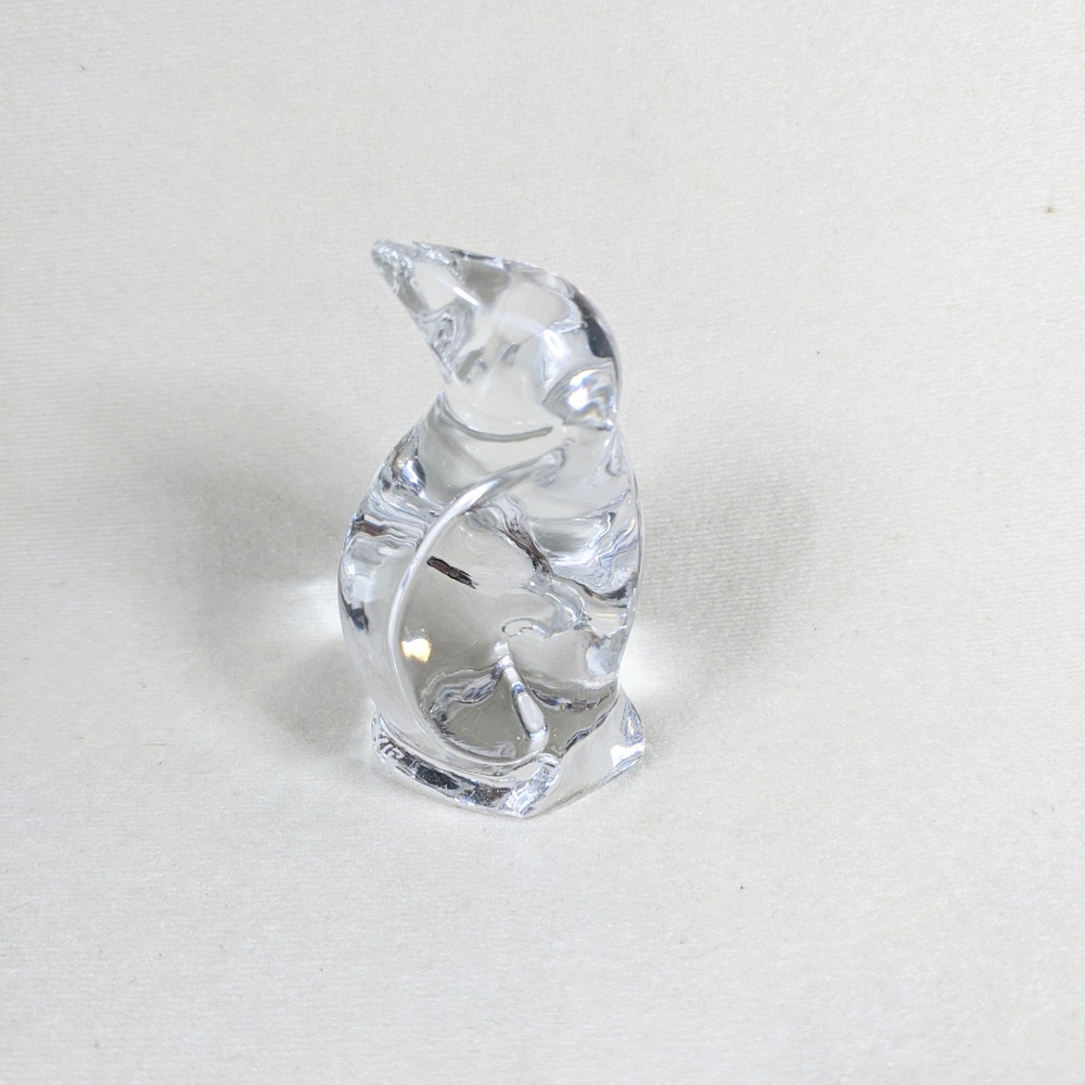 Atlantis Penguin Glass Figurine Paperweight